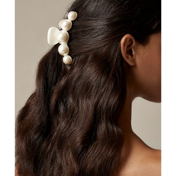 J. Crew Pearl Hair Clip - Picture 2 of 6